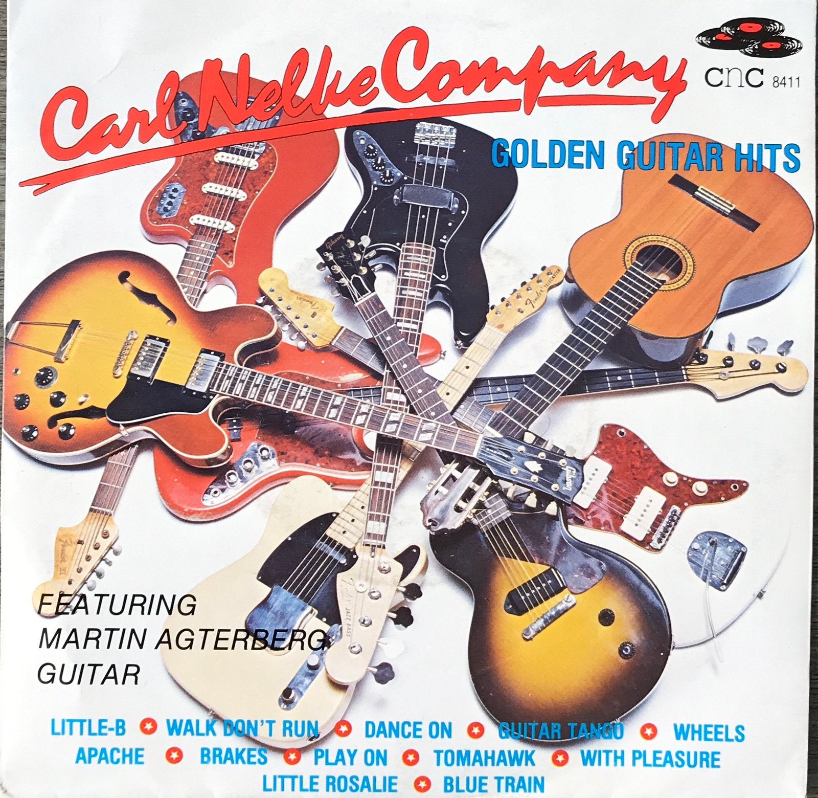 Carl Nelke Company - Golden guitar hits (NL) plaat mooi, Verzenden, Gebruikt, Pop