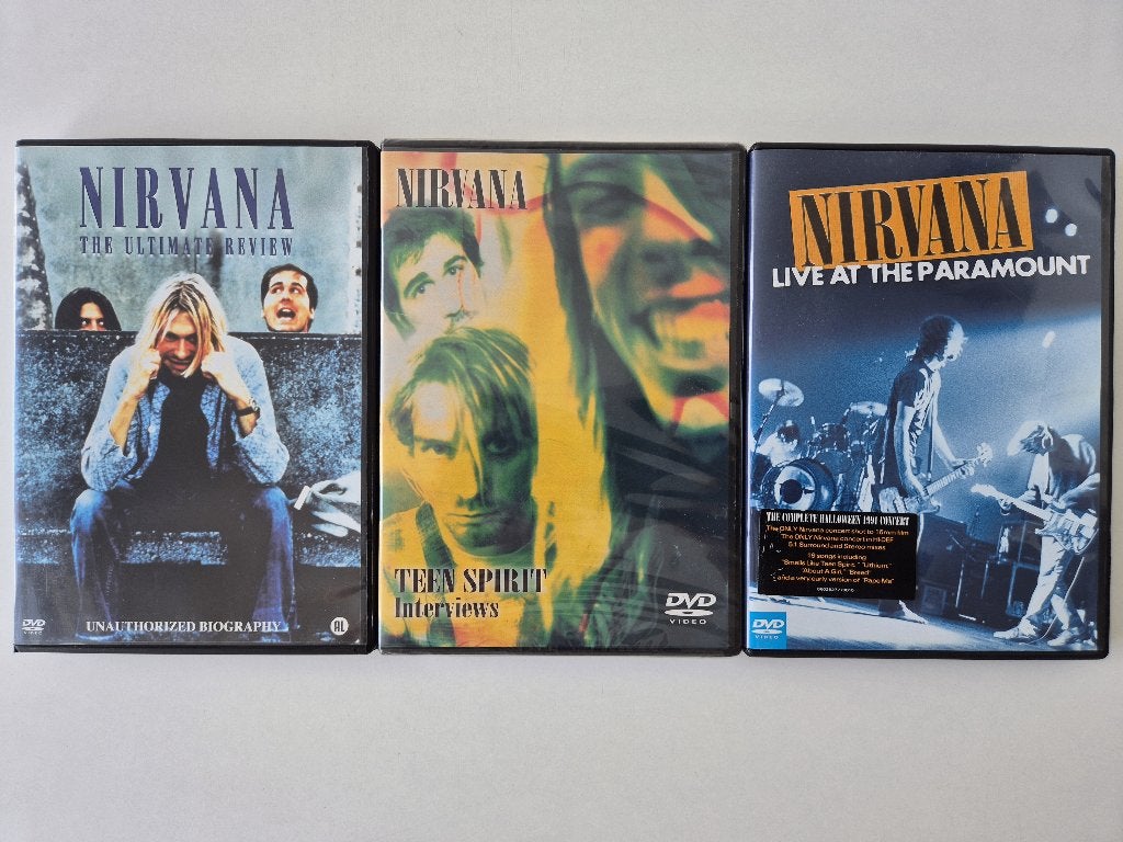 Nirvana 3x - Geseald, Cd's en Dvd's, Alle leeftijden, Ophalen of Verzenden, Nieuw in verpakking