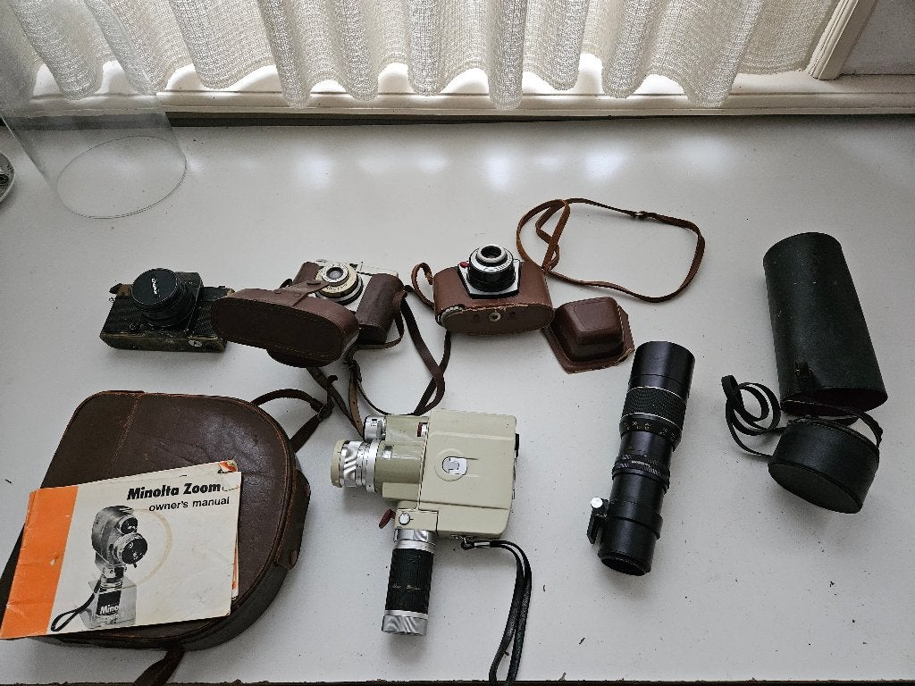 Oude/vintage camera's, Ophalen of Verzenden, Gebruikt