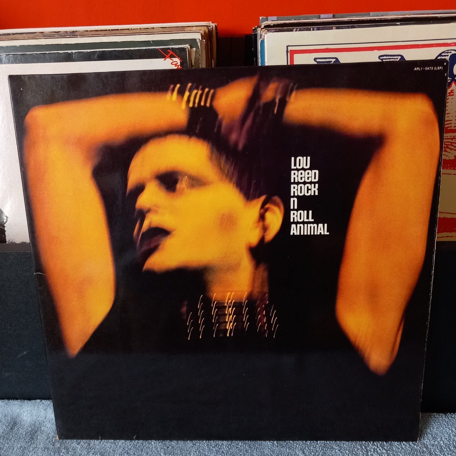 lp lou reed rock and roll animal ger 1974, Ophalen of Verzenden, Gebruikt, 12 inch