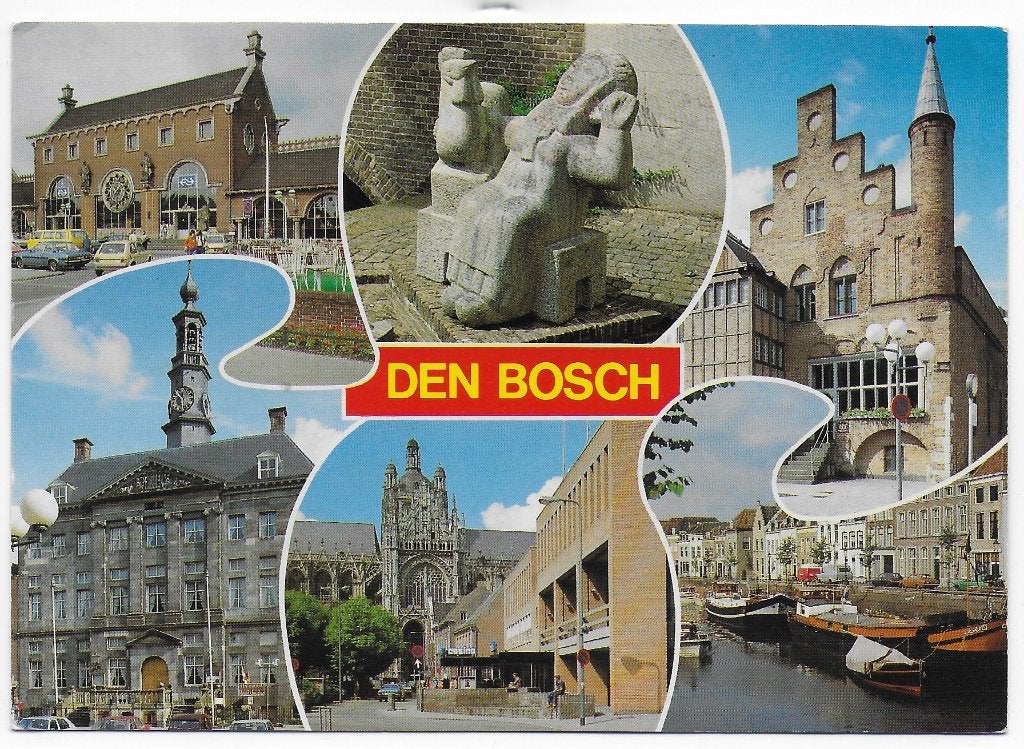 '' s Hertogenbosch Gelopen Ansichtkaart ( B5993), Ophalen of Verzenden, 1980 tot heden, Gelopen, Noord-Brabant