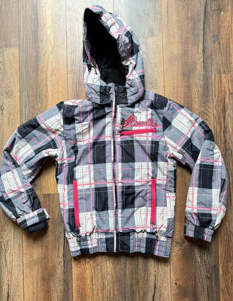 Brunotti Hipertex wintersport jas met capuchon in maat S, Kleding | Dames, Wintersportkleding, Ophalen of Verzenden, Zo goed als nieuw