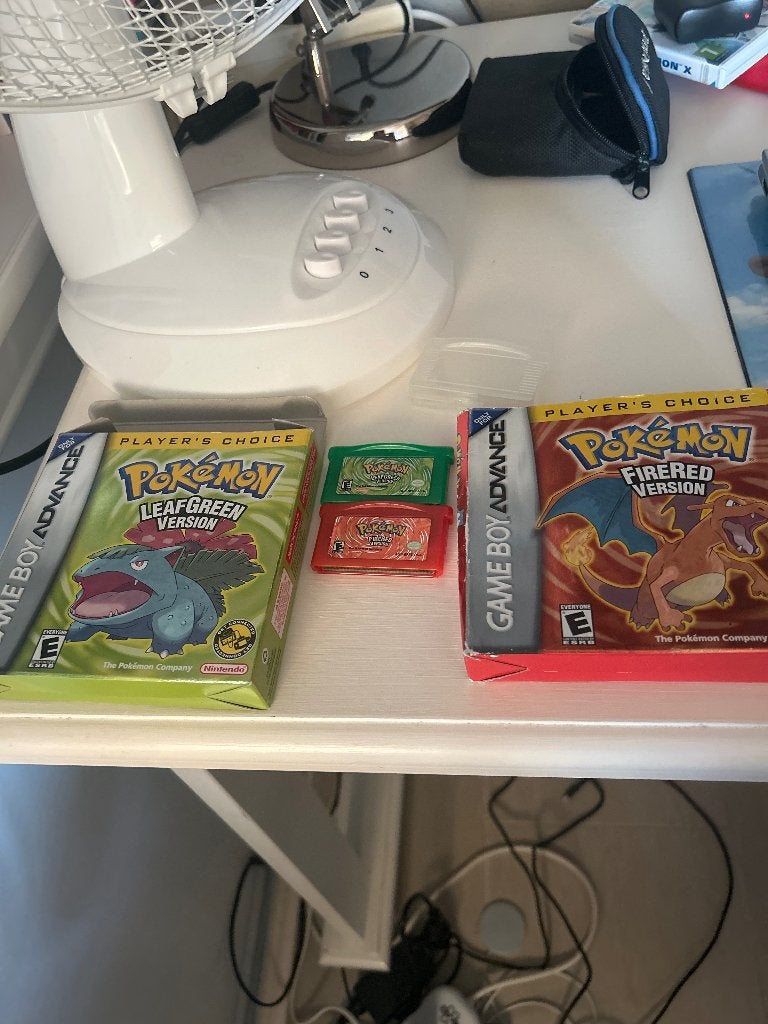 Pokémon LeafGreen & FireRed GBA, Spelcomputers en Games, Games | Nintendo Game Boy, Ophalen, 1 speler, Zo goed als nieuw, Role Playing Game (Rpg)