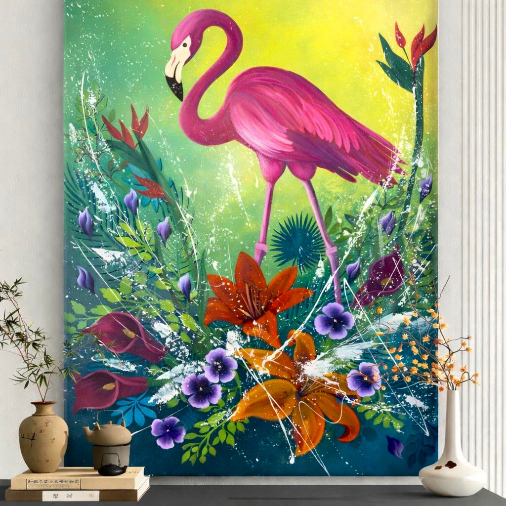 Schilderij 70x90cm, Ophalen of Verzenden