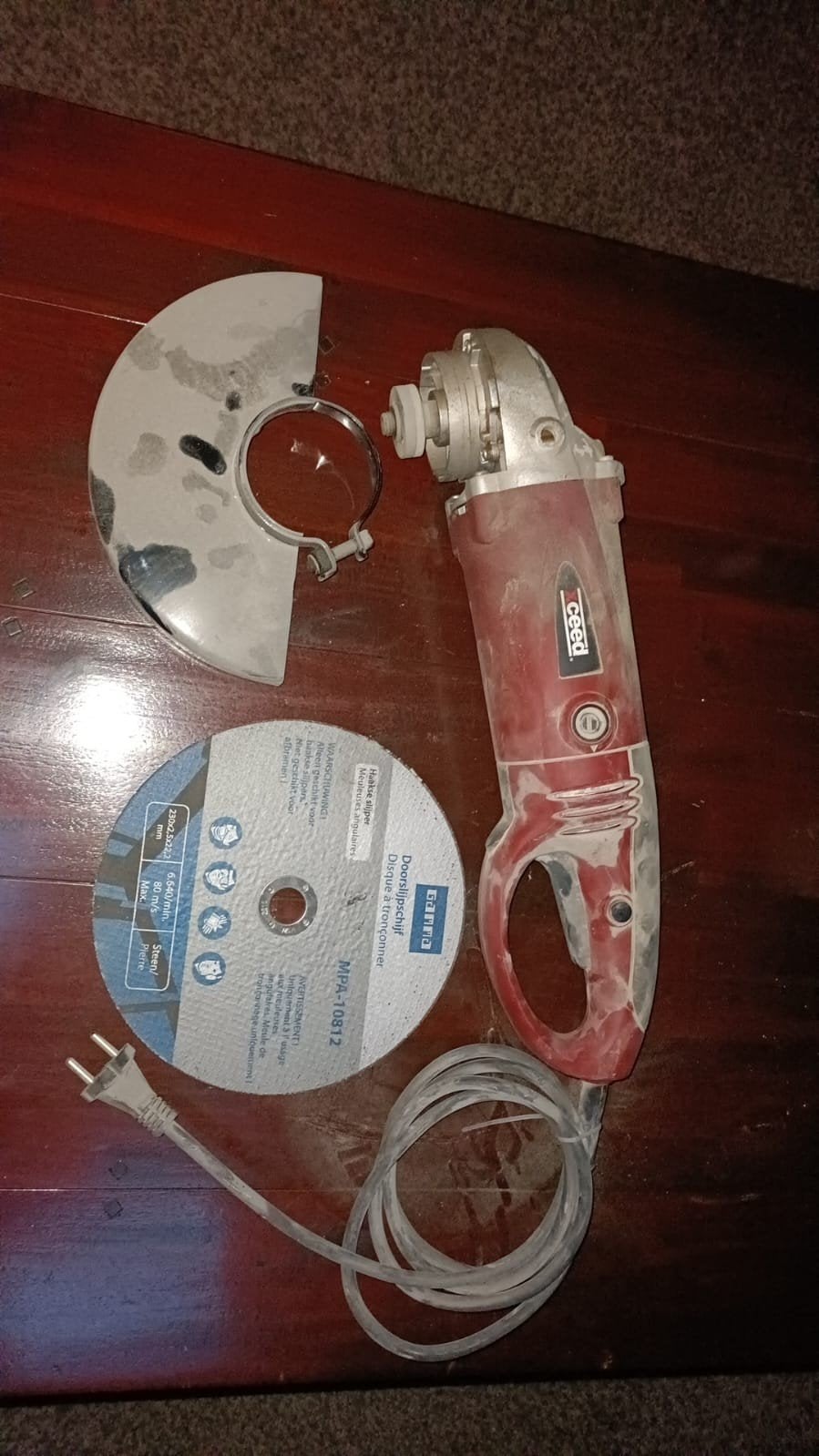 Xceed Haakse Slijper 230mm, Ophalen, Gebruikt, 1200 watt of meer, Overige typen