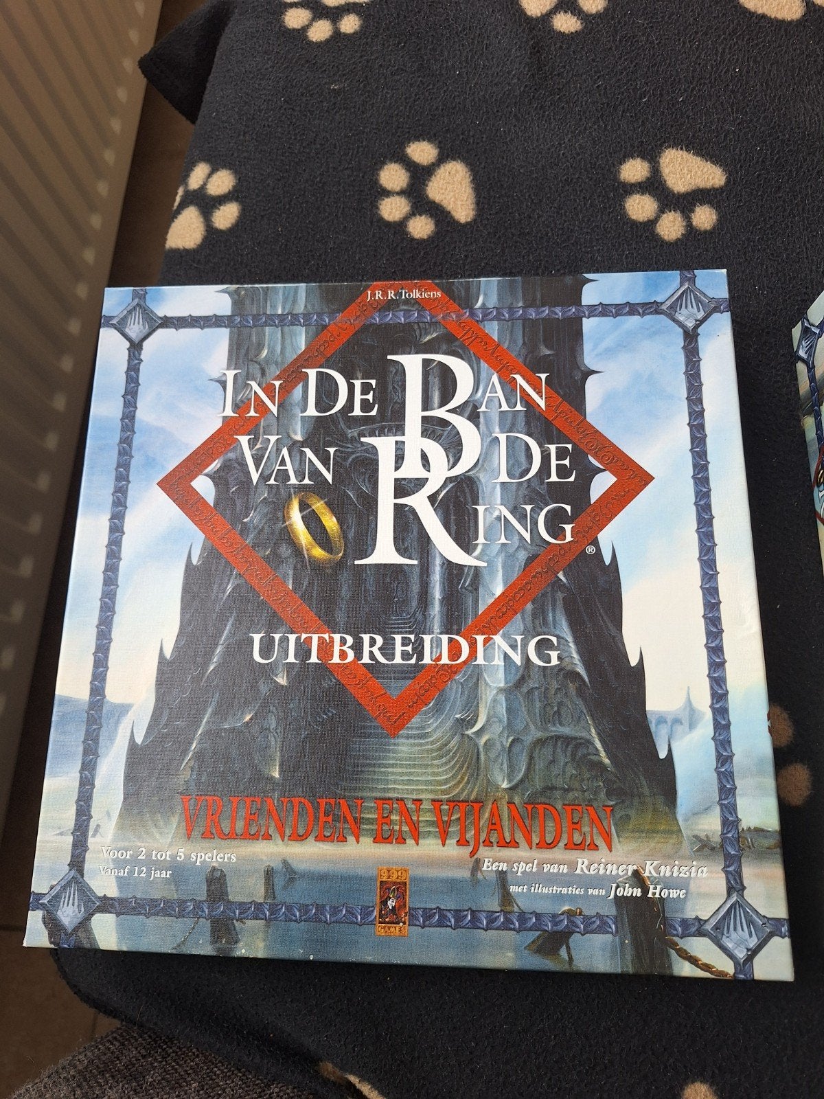 In de Ban van de Ring: Vrienden en Vijanden Uitbreiding, Een of twee spelers, Ophalen of Verzenden, Zo goed als nieuw, 999 Games
