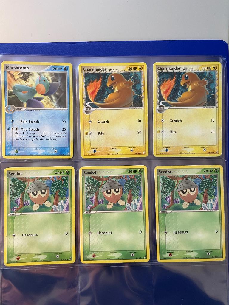 Pokemon 2006 - Ex Crystal Guardians, Ophalen of Verzenden, Gebruikt, Meerdere kaarten