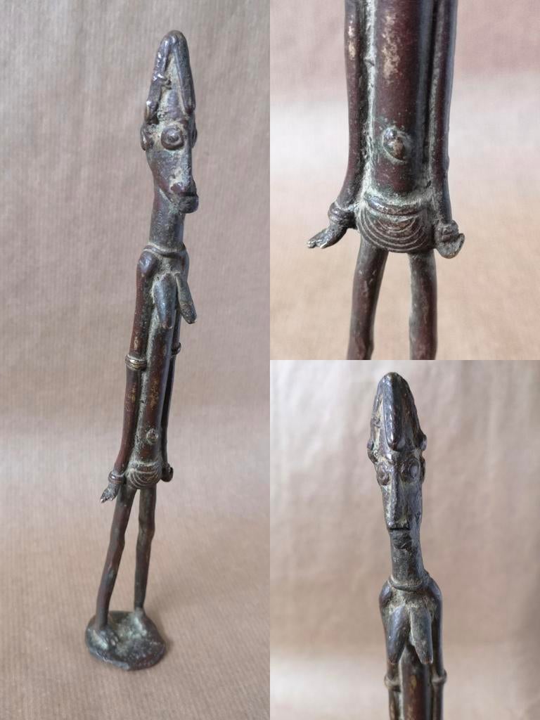 Oude voorouderfiguur - Senufo Dogon, Antiek en Kunst, Ophalen of Verzenden