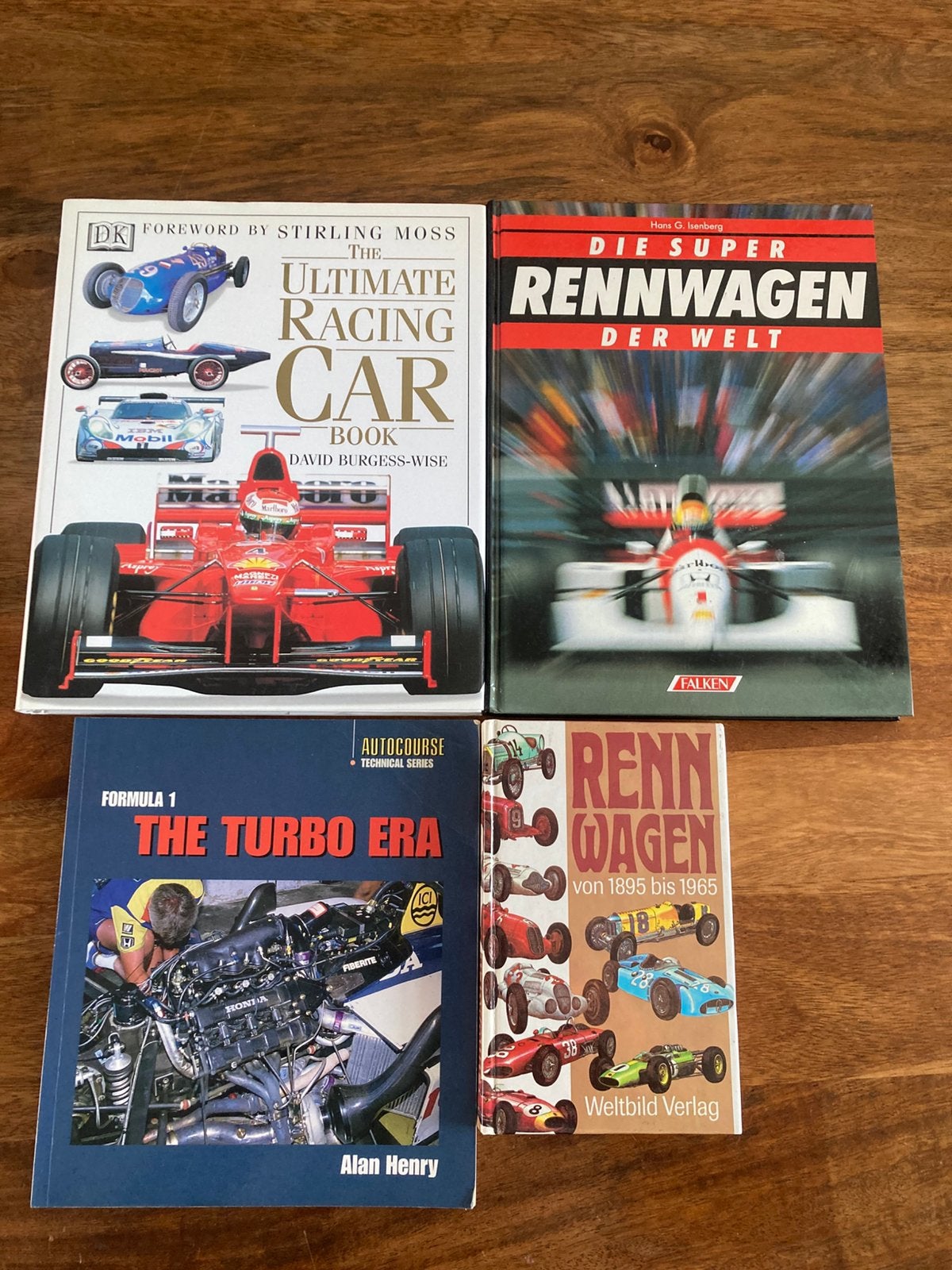 4 boeken over F1 en racewagens, Ophalen of Verzenden, Zo goed als nieuw, Formule 1