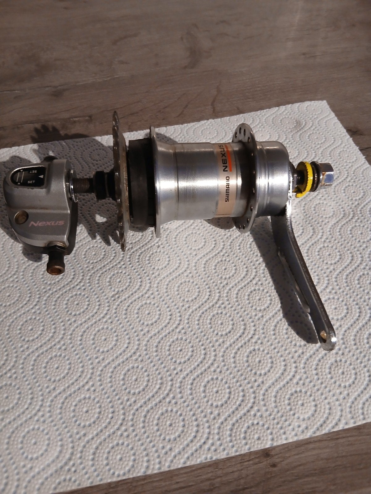 Te koop shimano nexus 3 naaf compleet, Fietsen en Brommers, Fietsonderdelen, Ophalen of Verzenden