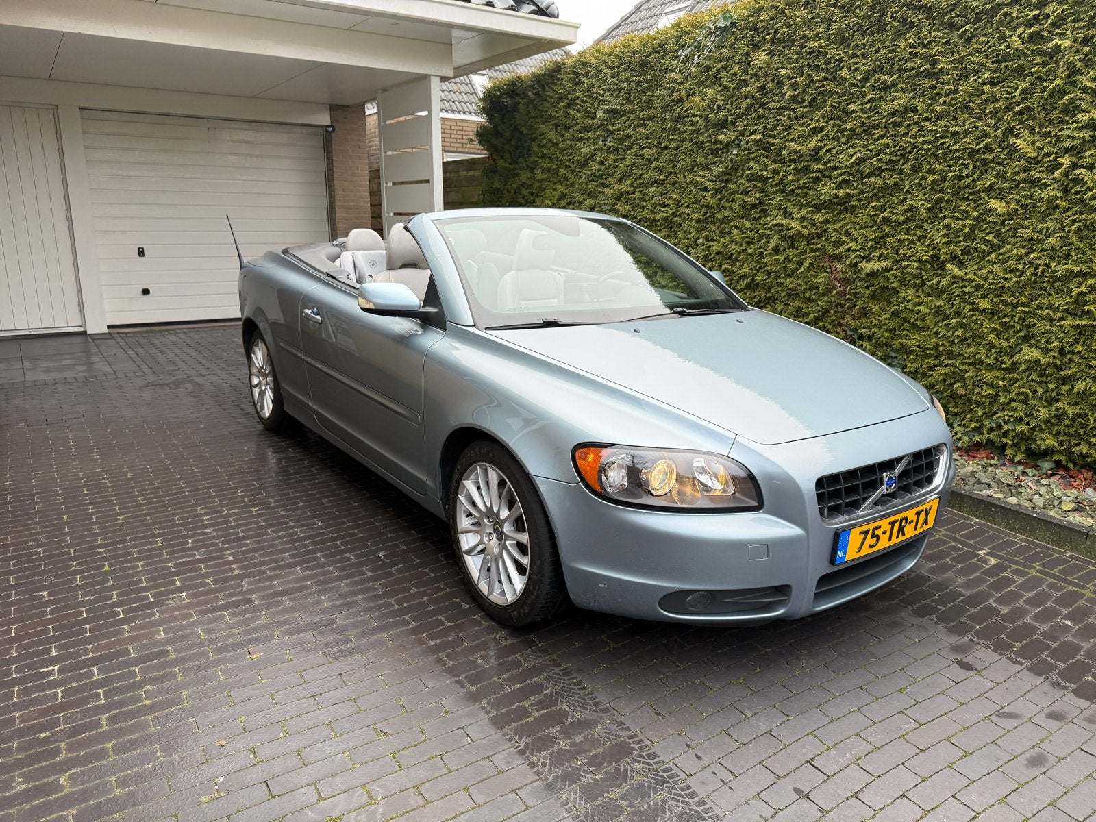 Volvo C70 2.4i Cabrio Blauw 170pk, Auto's, Volvo, Voorwielaandrijving, C70, Beige, Cabriolet