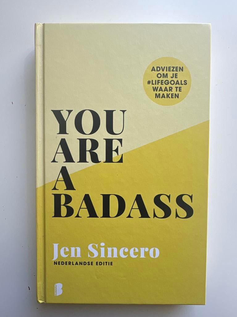 You Are A Badass - Jen Sincero (Nederlandse editie), Boeken, Ophalen of Verzenden, Zo goed als nieuw