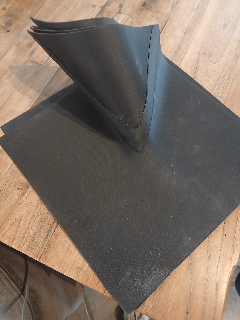 4x EPDM hoekstukken, Overige materialen, Verzenden, Zwart, Overige typen