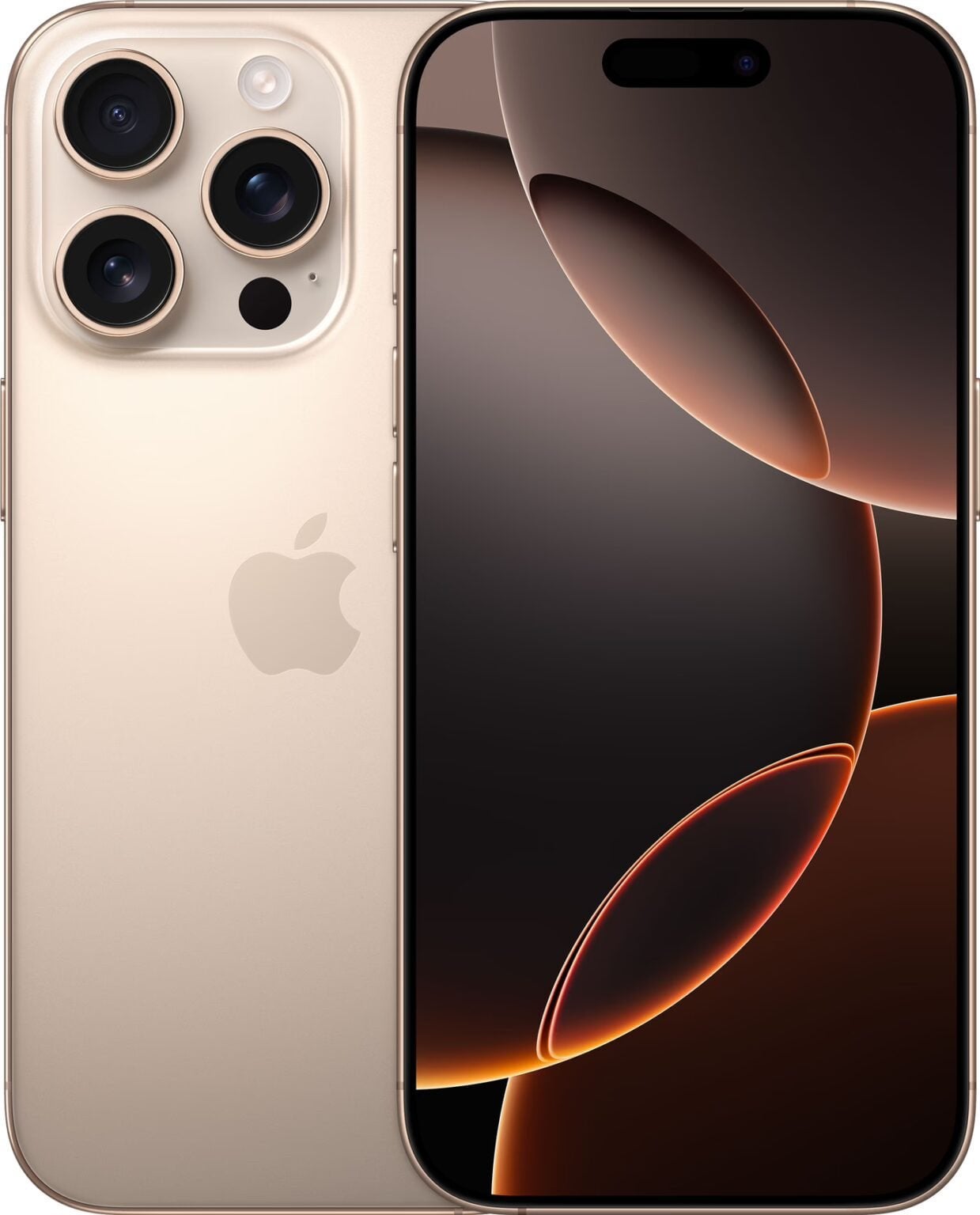 Iphone 16 Pro 128 GB Desert Titanium, Telecommunicatie, Mobiele telefoons | Apple iPhone, 128 GB, Ophalen of Verzenden, Zo goed als nieuw