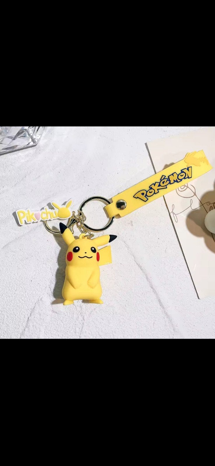 Nieuwe Pikachu Pokémon Sleutelhanger - Perfect Cadeau!, Ophalen of Verzenden, Nieuw, Knuffel of Figuurtje