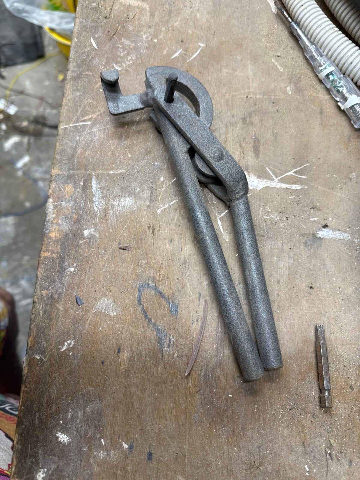 buigtang - voor 8 mm buizen, Doe-het-zelf en Verbouw, Ophalen of Verzenden, Gebruikt, Tang, Overige merken
