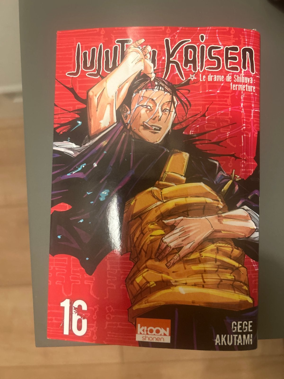 Jujutsu Kaisen Deel 16 - Franse accessoires Manga, Boeken, Eén stripboek, Ophalen of Verzenden, Zo goed als nieuw