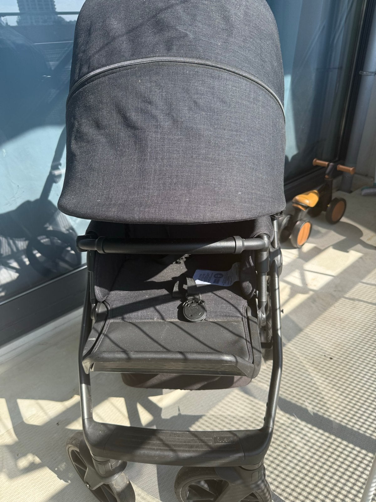 Quax Babywagen 3-in-1 met autostoeltje en accessoires, Kinderen en Baby's, Kinderwagens en Combinaties, Zo goed als nieuw, Combiwagen