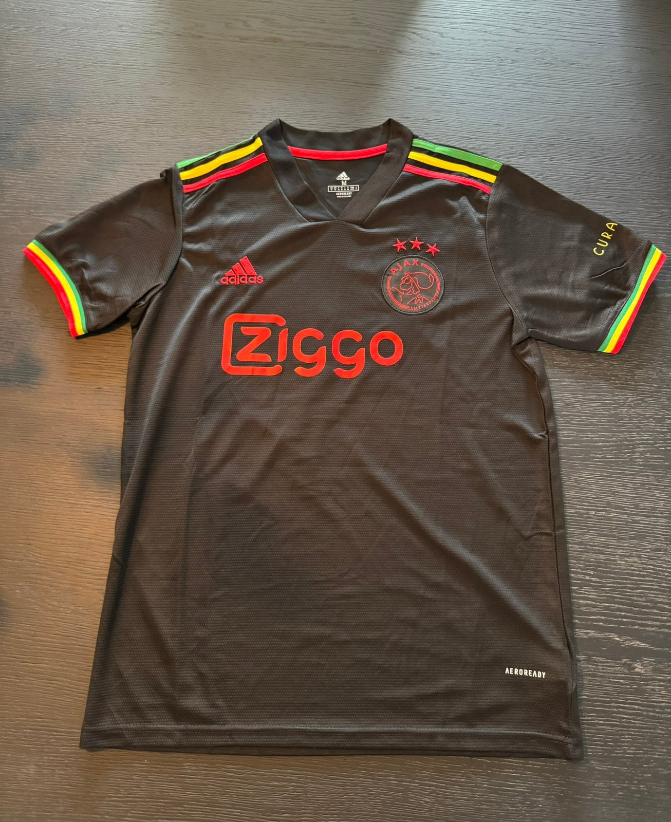 Ajax derde shirt 2021/22 Bob Marley – Gravenberch #8 - Nieuw, Maat M, Ophalen of Verzenden, Nieuw, Shirt