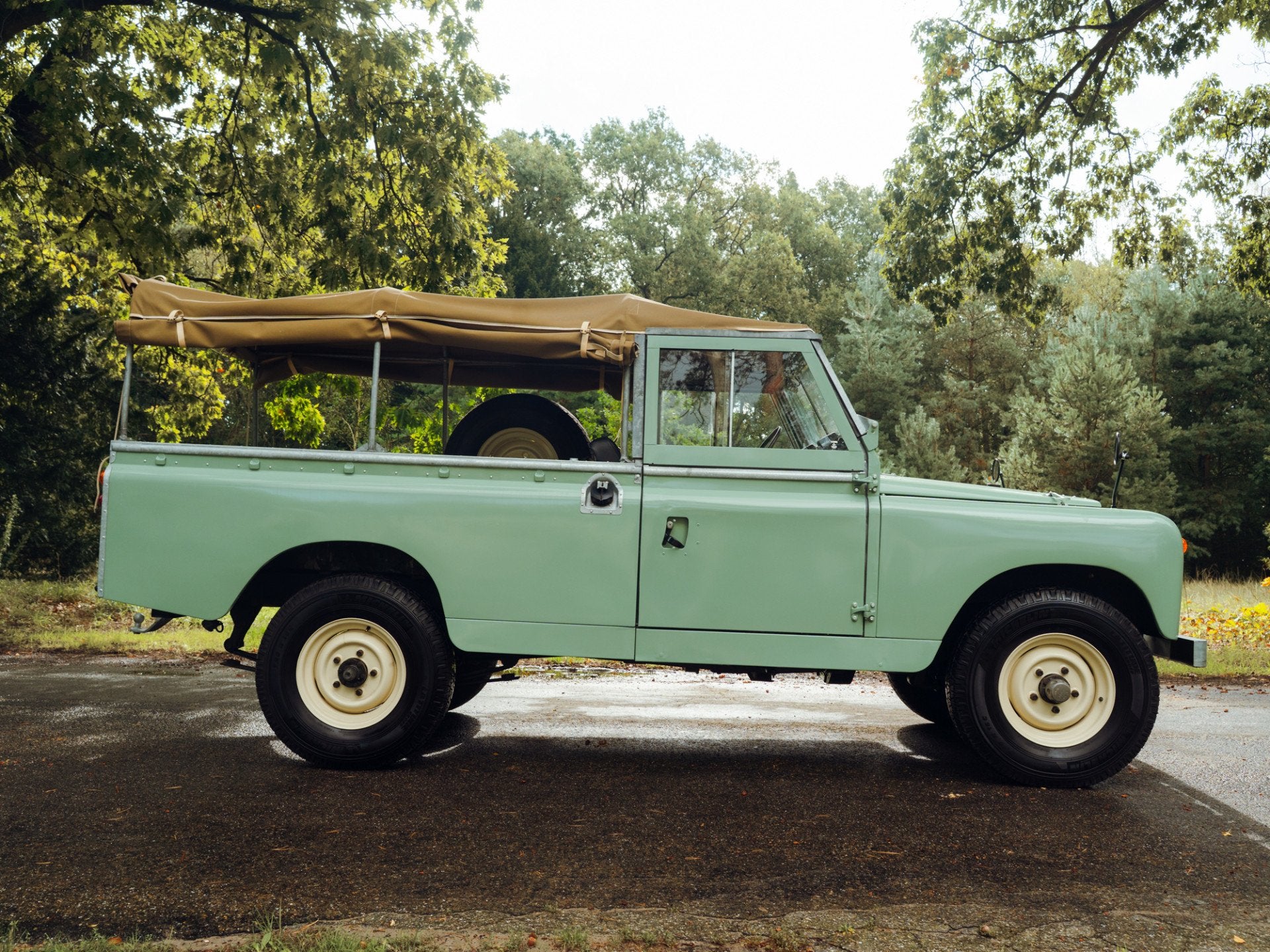 Land Rover 109 Pick up series 2 in nieuwstaat (bj 1962), foto 7