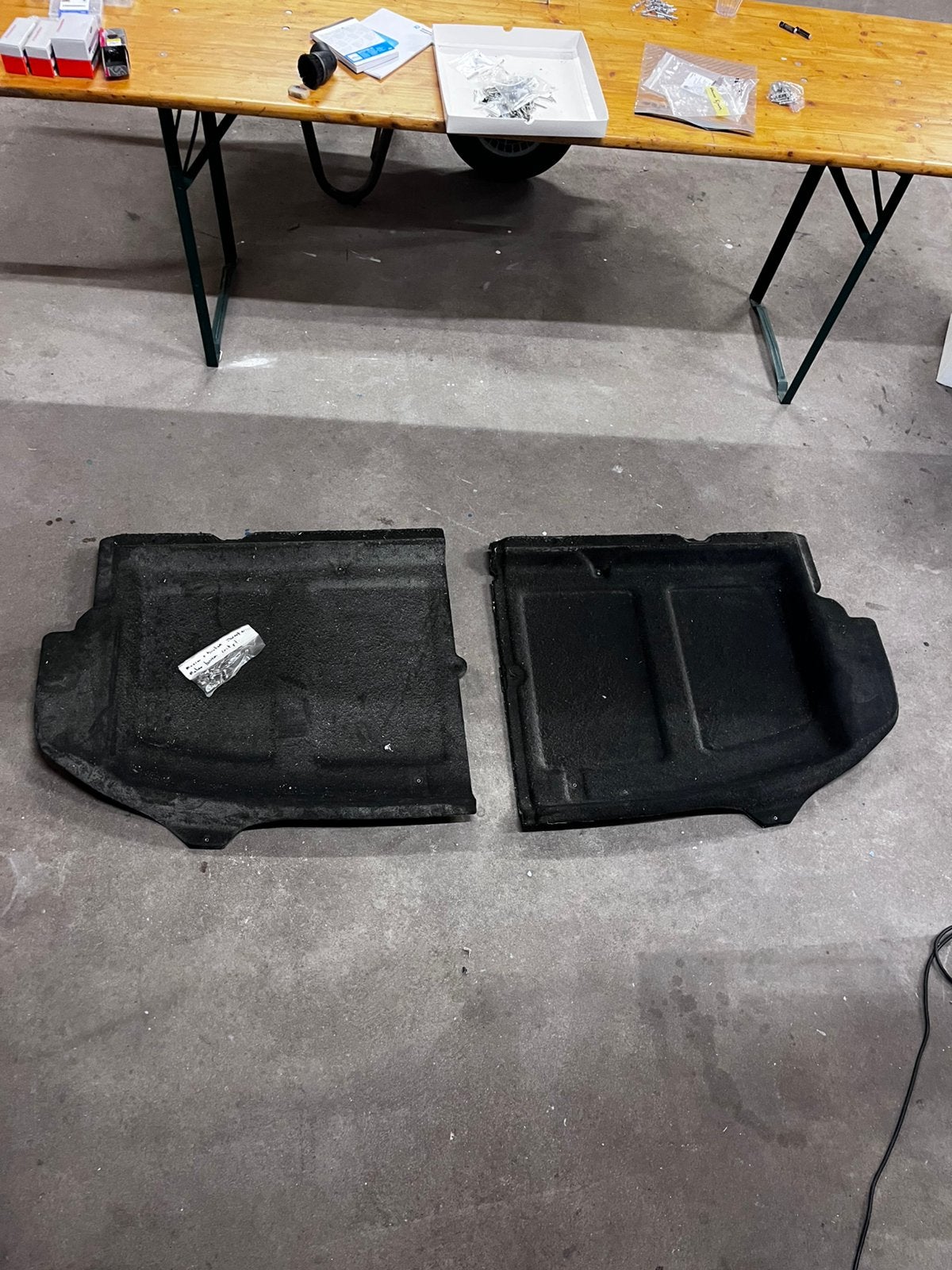 Cabine plafond opbergingsplaten vw crafter / sprinter, Ophalen of Verzenden, Volkswagen