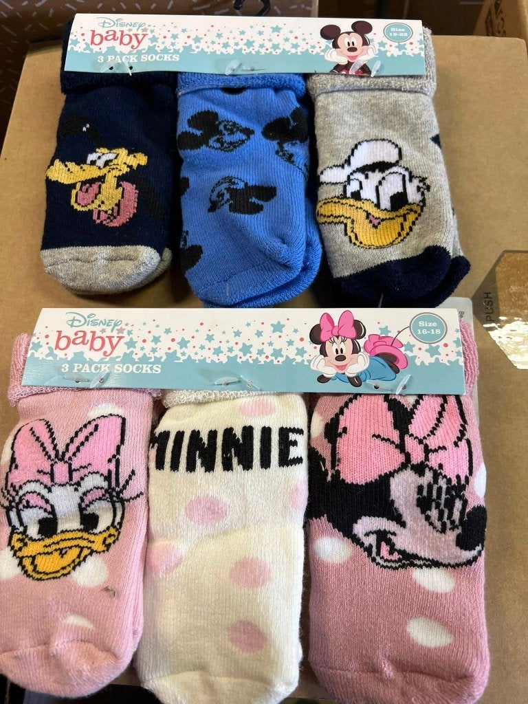 Disney baby sokken nieuw € 2,50, .., ...., Nieuw, Overige maten