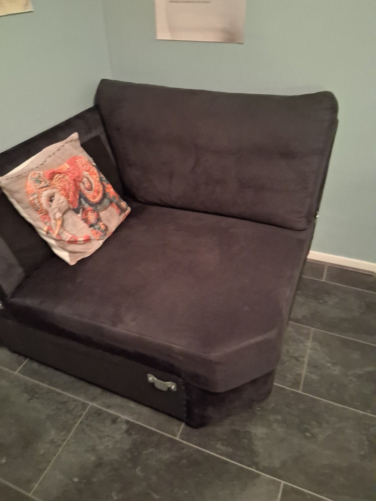 2 delige bank, Huis en Inrichting, Ophalen, Tweepersoons
