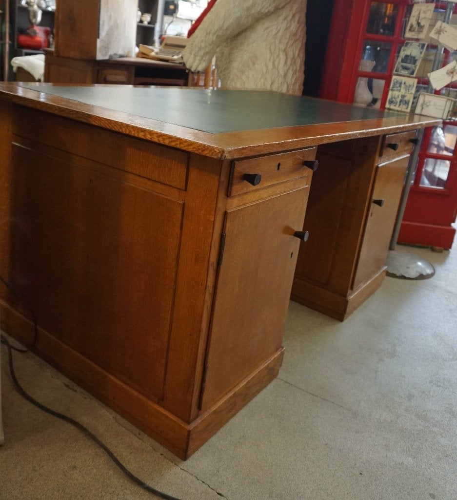 Vintage bureau Haagse School/Art Deco, Ophalen, 160 cm, Gebruikt, Hout