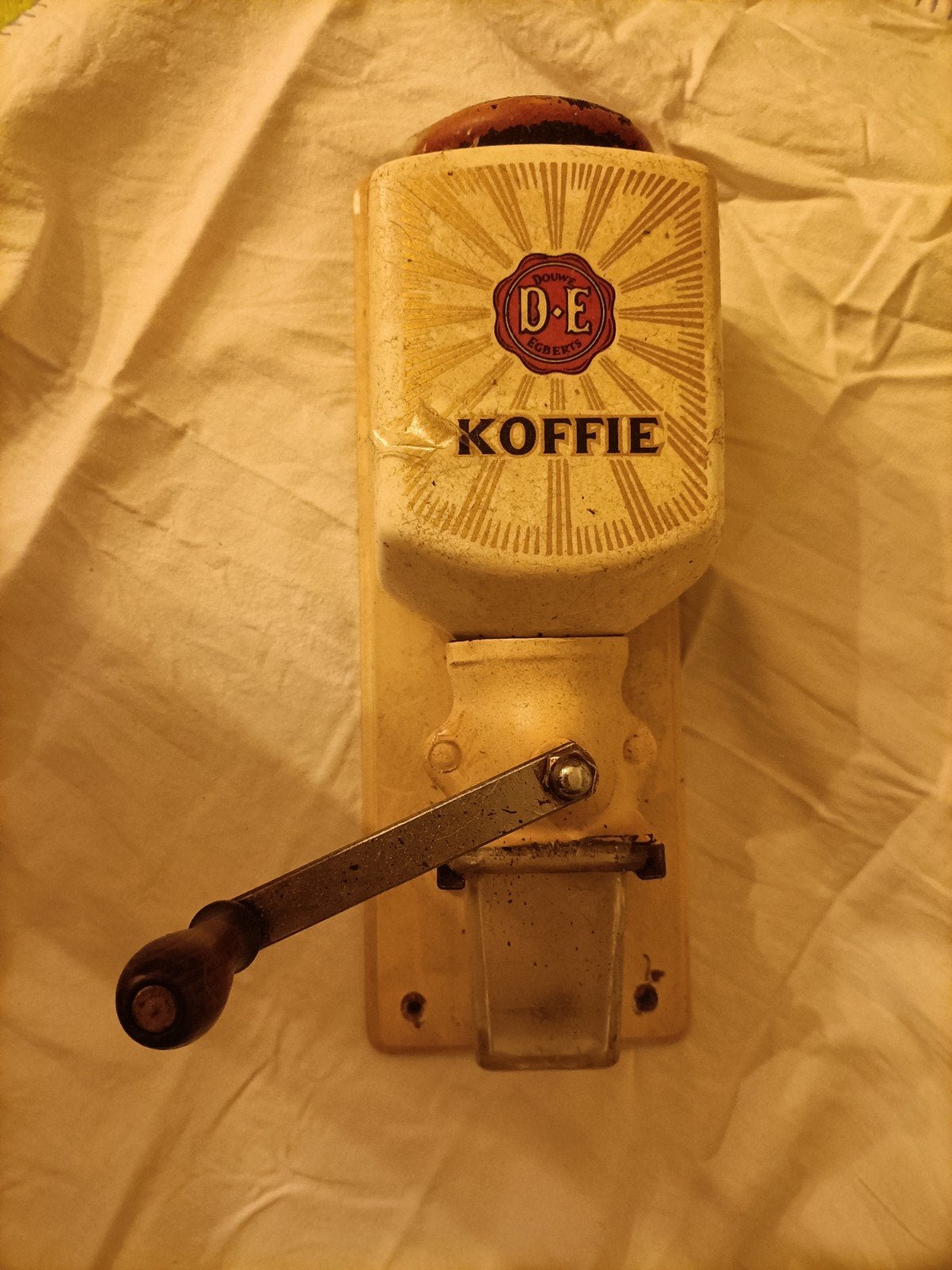 Vintage Douwe Egberts Koffiemolen - Wandmodel, Ophalen of Verzenden