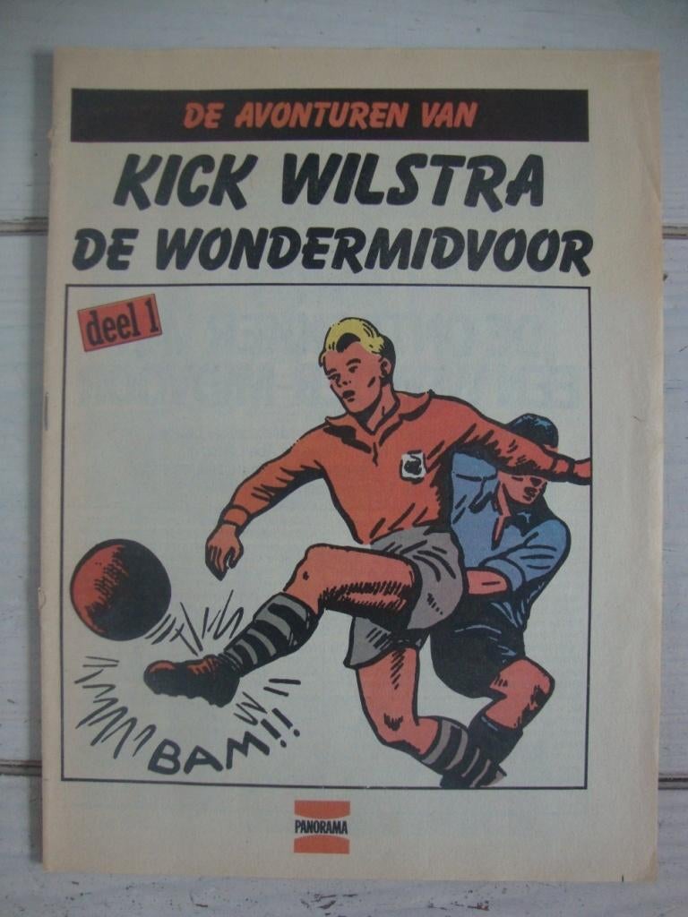 Kick Wilstra de wondermidvoor, Boeken, Stripboeken, Gelezen, Eén stripboek, Ophalen of Verzenden