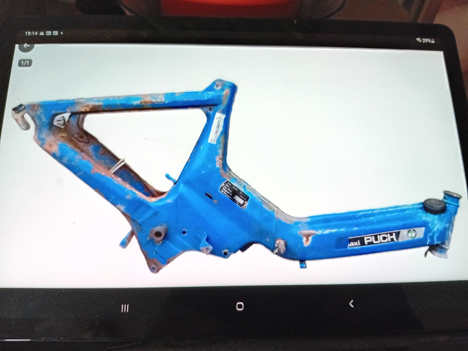 gezocht puch maxi fram n type, Ophalen of Verzenden, Frame