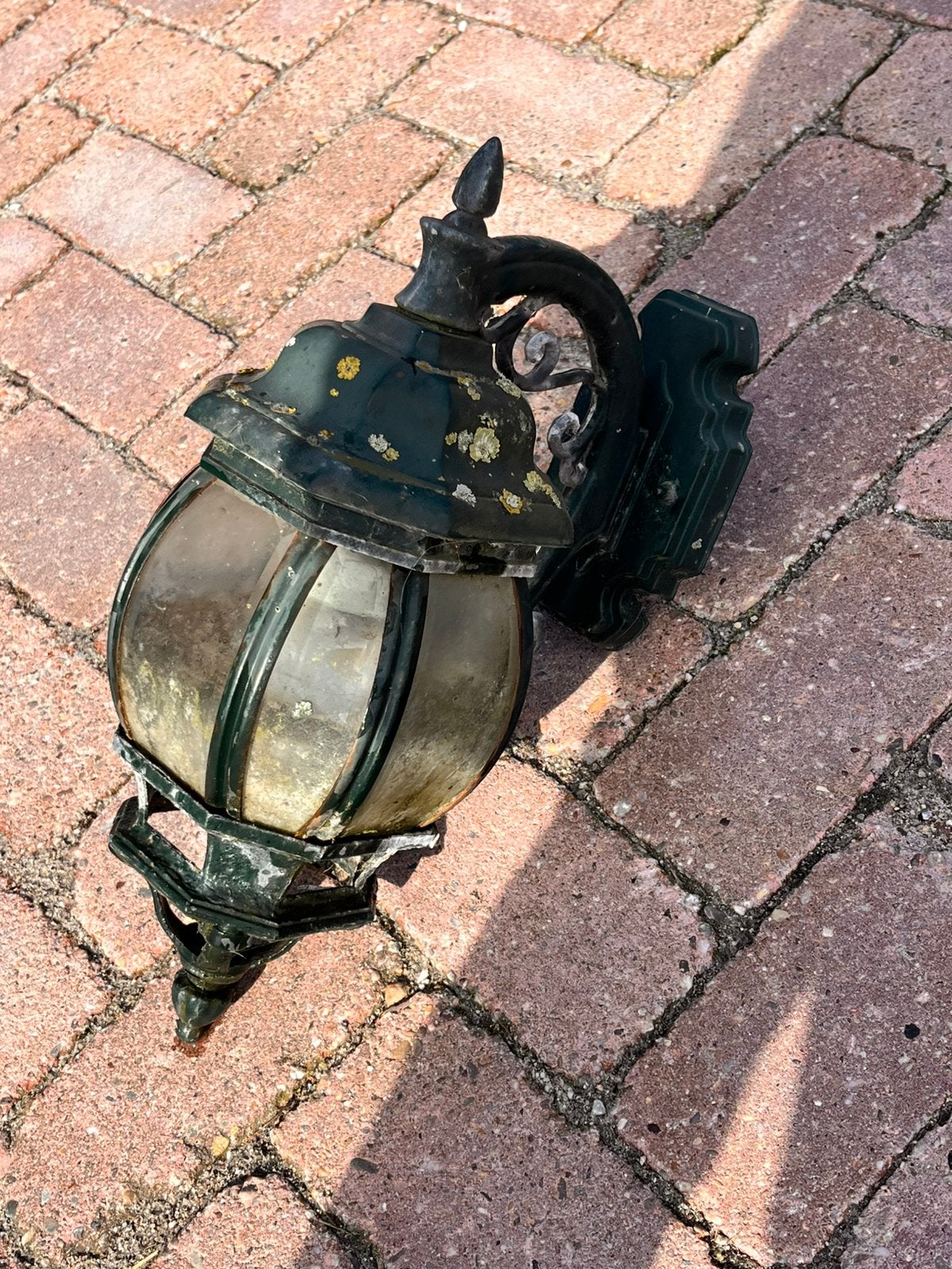 Buitenlamp Andrew hang 3 stuks, Tuin en Terras, Gebruikt, Minder dan 50 watt, Wandlamp, Aluminium