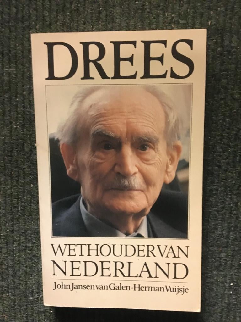 Drees, wethouder van Nederland ; John Jansen van Galen, etc, 20e eeuw of later, John Jansen van Galen, Ophalen of Verzenden, Zo goed als nieuw