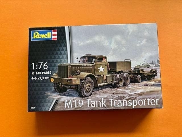 Revell	3364	M19 Tank Transporter	1/76, Revell, Nieuw, Ophalen of Verzenden, Tank