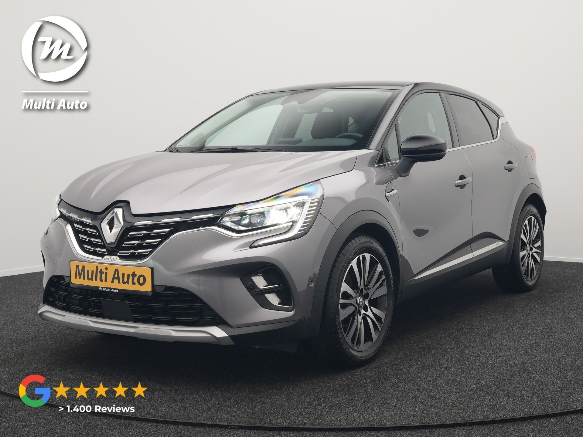 Renault Captur 1.6 E-Tech Initiale Paris PHEV 160pk Dealer O, Dealer onderhouden, 77 km/l, Gebruikt, 4 cilinders