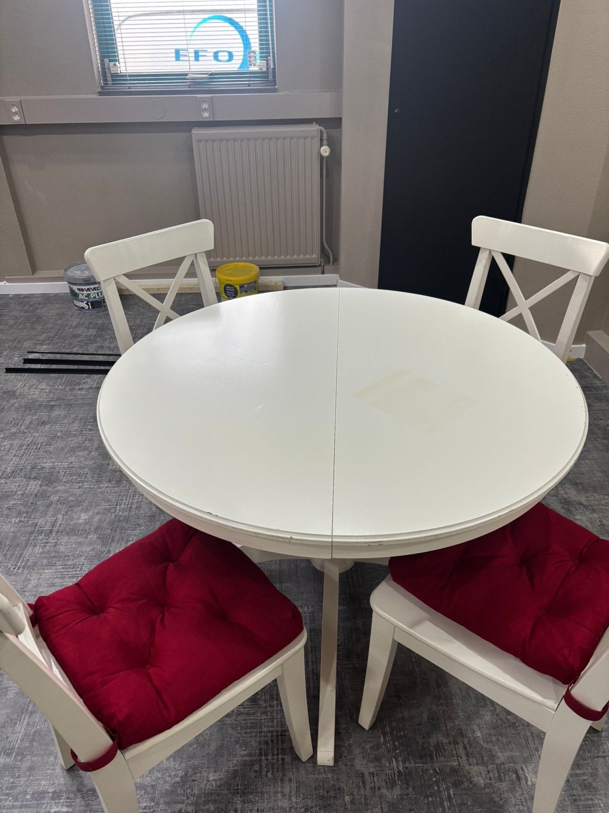 Ikea uitschuifbare tafel, Ophalen of Verzenden, Rechthoekig, 50 tot 100 cm