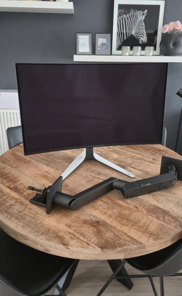 Alienware AW3225QF + Dell MSA20 monitorarm, Computers en Software, Monitoren, Zo goed als nieuw, 201 Hz of meer, DisplayPort, HDMI