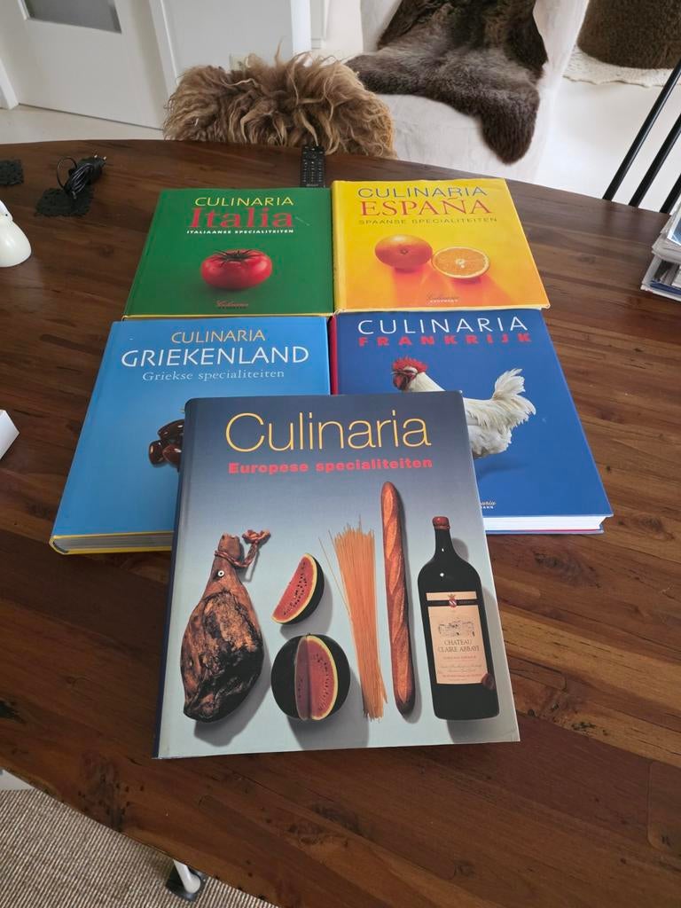Culinaria kookboeke, Boeken, Kookboeken, Gelezen, Hoofdgerechten, Overige typen, Europa, Gezond koken, Ophalen of Verzenden
