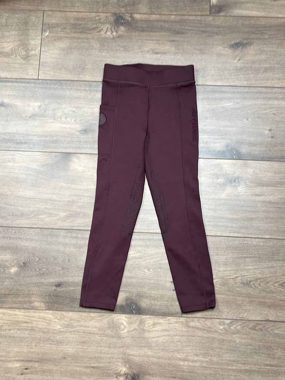 Paardrijbroek Kingsland maat 134/140 bordeaux rood, Dieren en Toebehoren, Kingsland, Kinderen, Dressuur, Ophalen of Verzenden