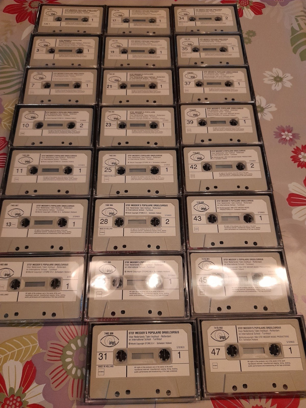 Stef Meeders Orgelcursus op cassetteband, 2 t/m 25 bandjes, Ophalen of Verzenden, Zo goed als nieuw, Origineel
