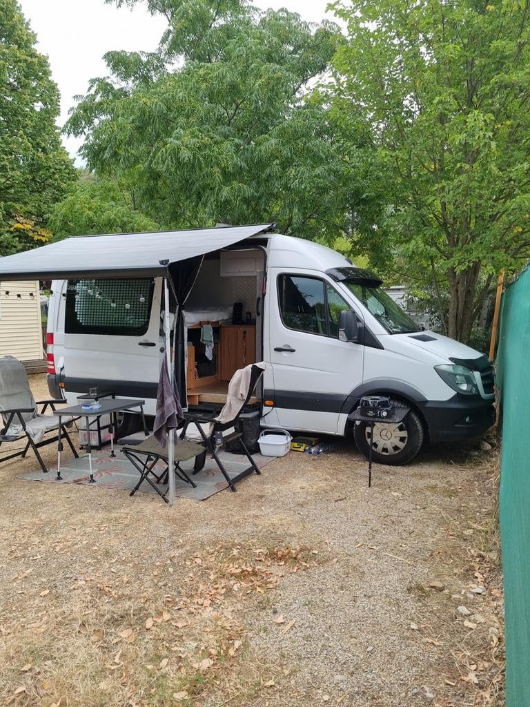 Mercedes-Benz Sprinter W906 313 CDI Automaat L2H2 Camper, Caravans en Kamperen, Campers, Particulier