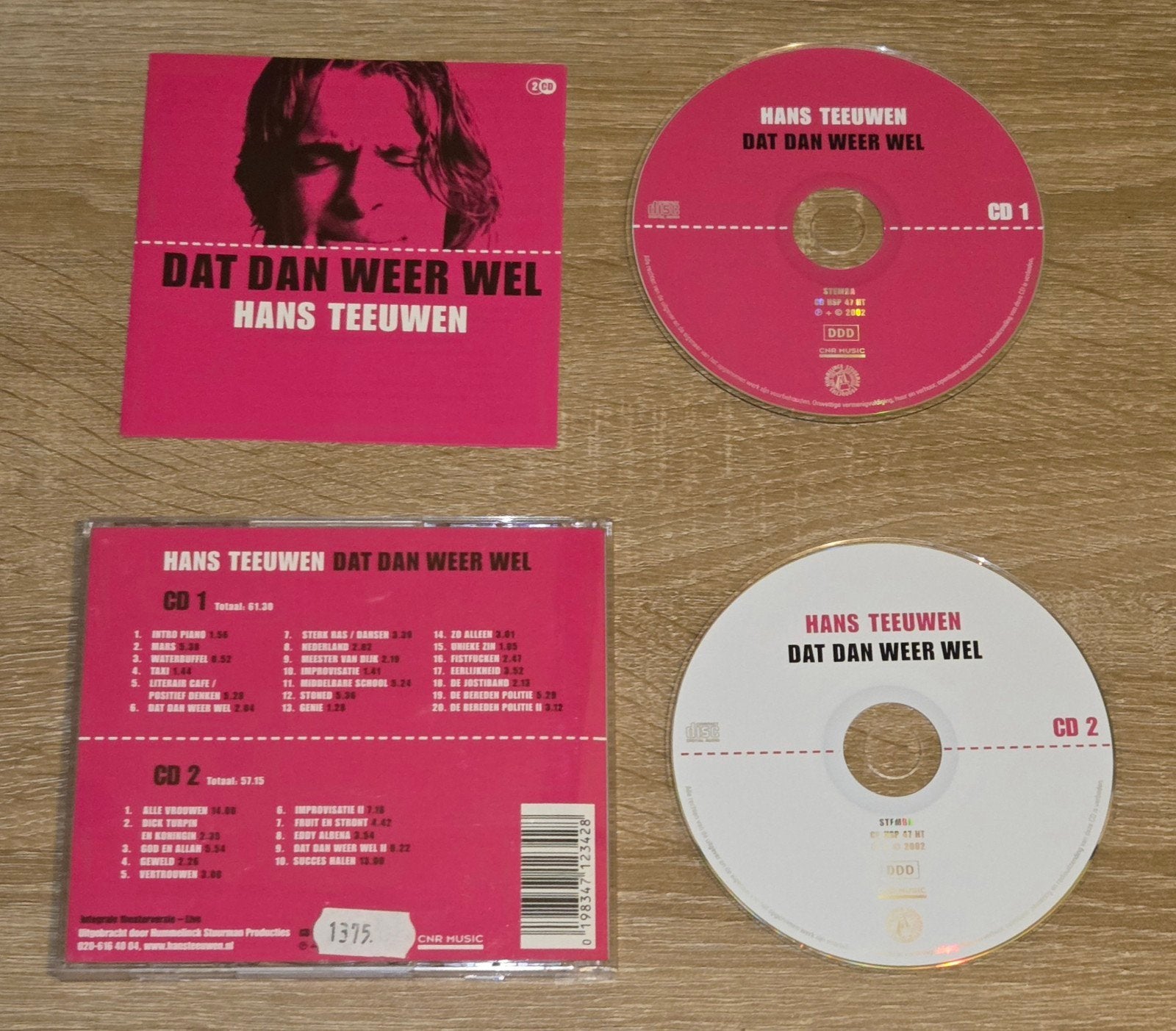 Hans Teeuwen  - Dat dan weer wel, Ophalen of Verzenden, Gebruikt, Cabaret of Kleinkunst