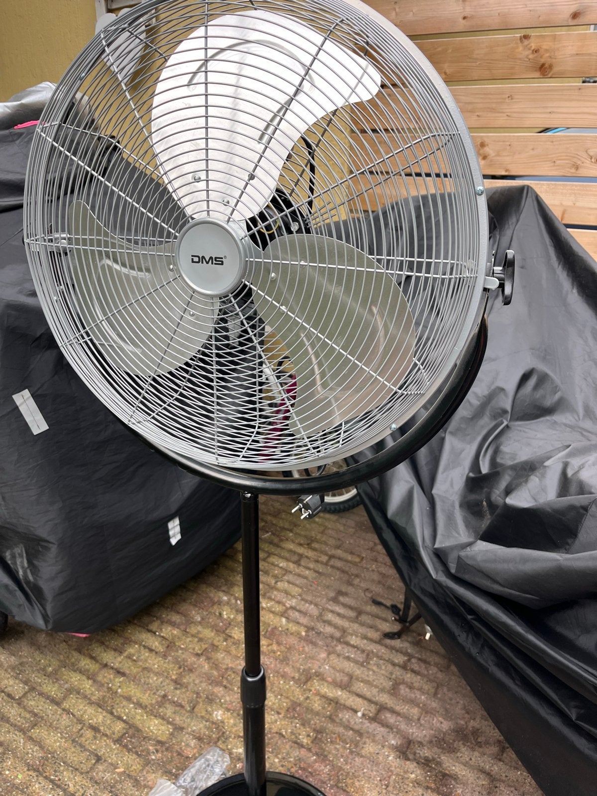 DMS Vloerventilator 50cm 3 standen, Ophalen, Gebruikt, Vloerventilator