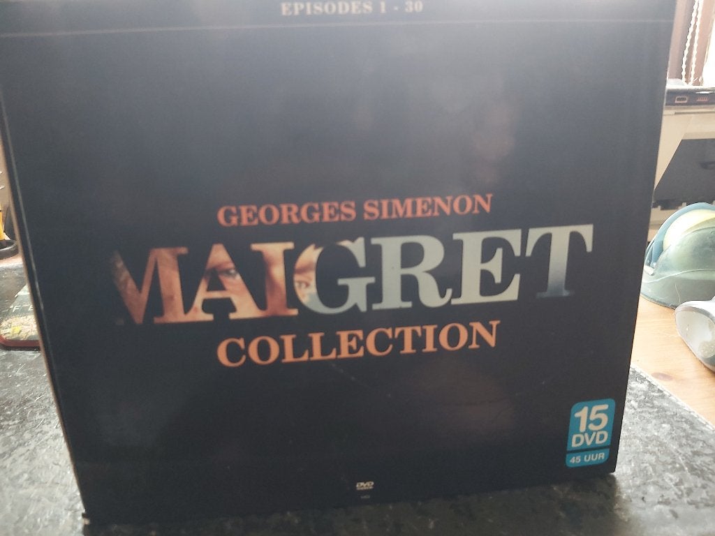 mairgret complete serie met bruno cremer, Nederlands, Ophalen of Verzenden, Complete serie, Gebruikt