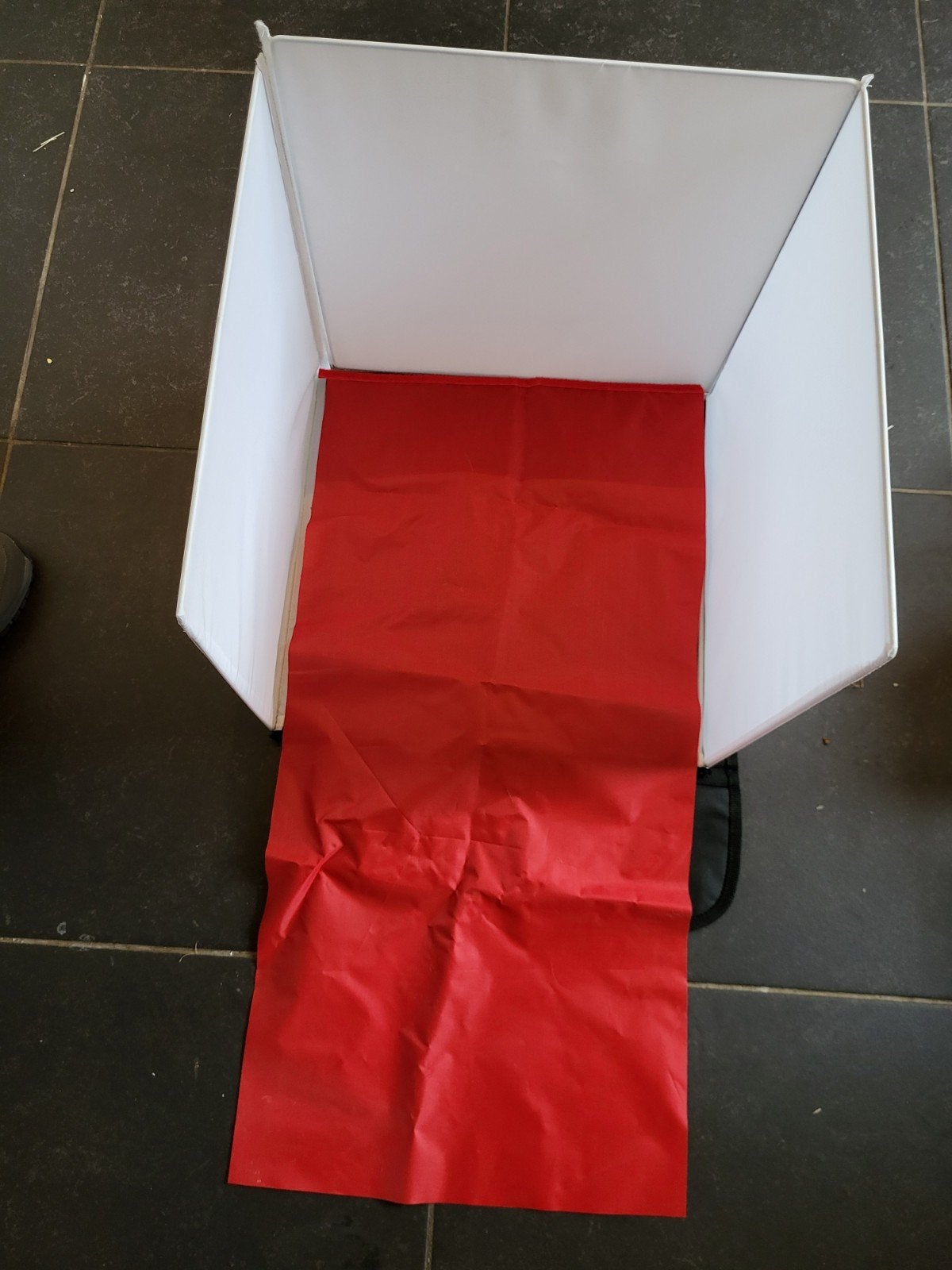 Draagbare Mini Fotostudio met Achtergronden, Audio, Tv en Foto, Fotografie | Fotostudio en Toebehoren, Ophalen of Verzenden, Zo goed als nieuw