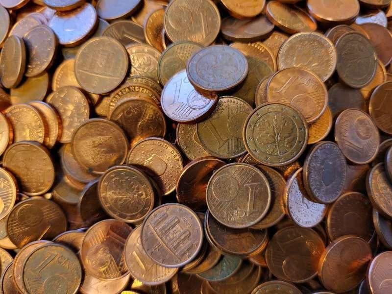 250 gram 1 eurocent (mix)