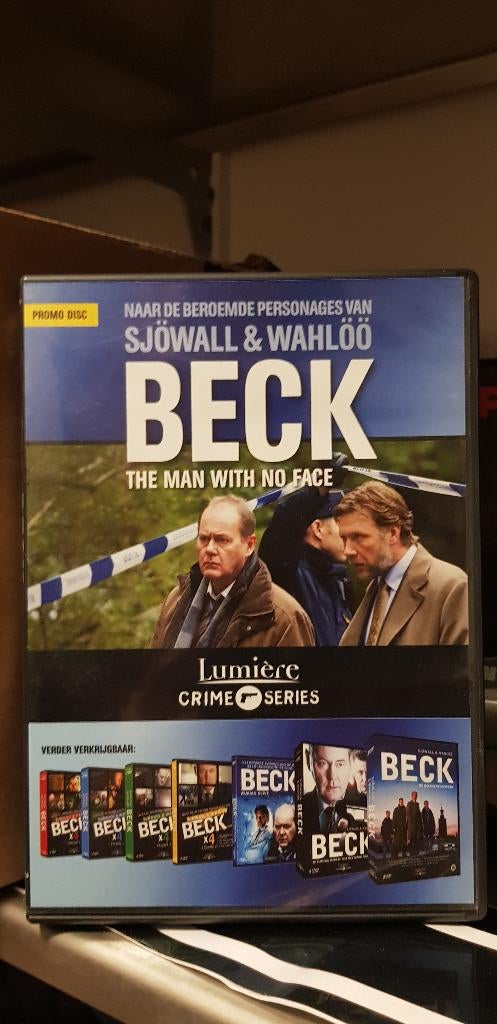 dvd Beck the man with no face (Z230-56), Cd's en Dvd's, Alle leeftijden, Ophalen of Verzenden, Zo goed als nieuw