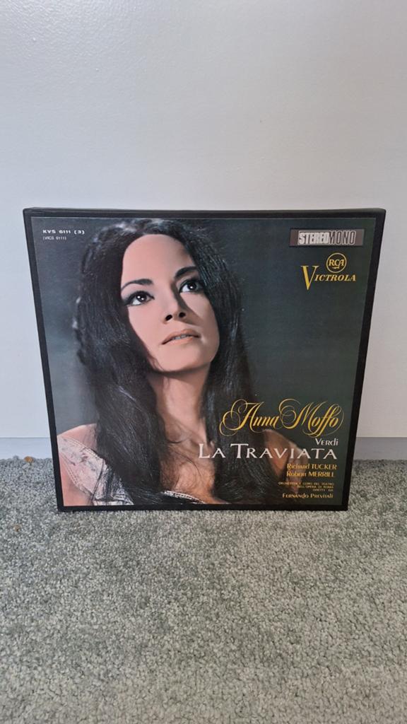 Anna Moffo - Verdi: La Traviata (Stereo/Mono LP), Ophalen of Verzenden, Romantiek, Gebruikt, Opera of Operette