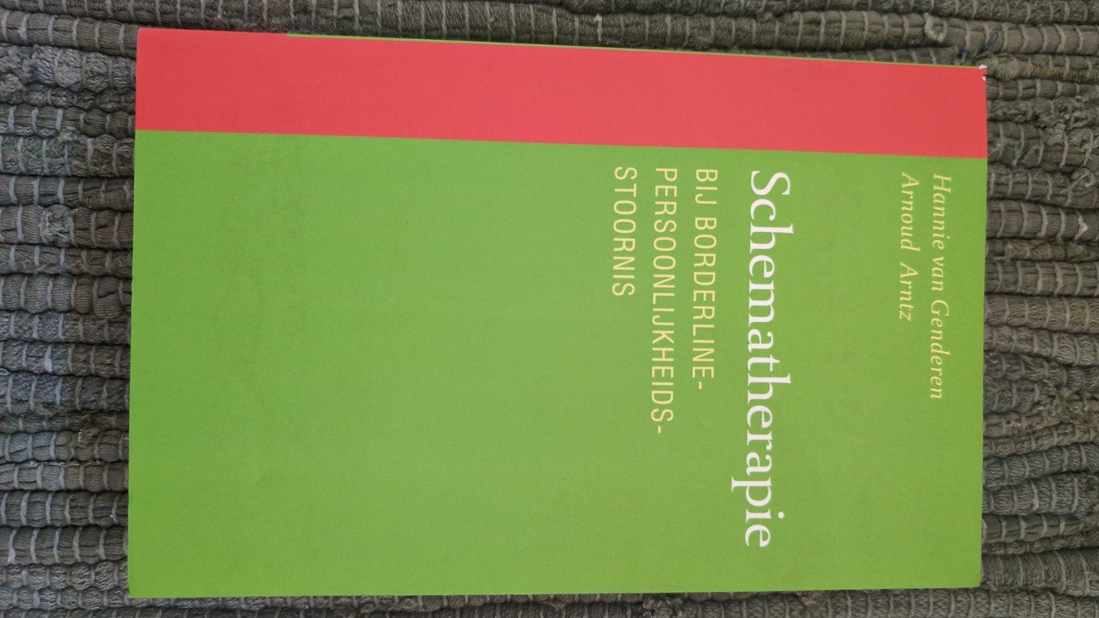 Schematherapie bij Borderline Persoonlijkheidsstoornis, Ophalen of Verzenden, Gamma, Hannie van Genderen, Arnoud Arntz, WO