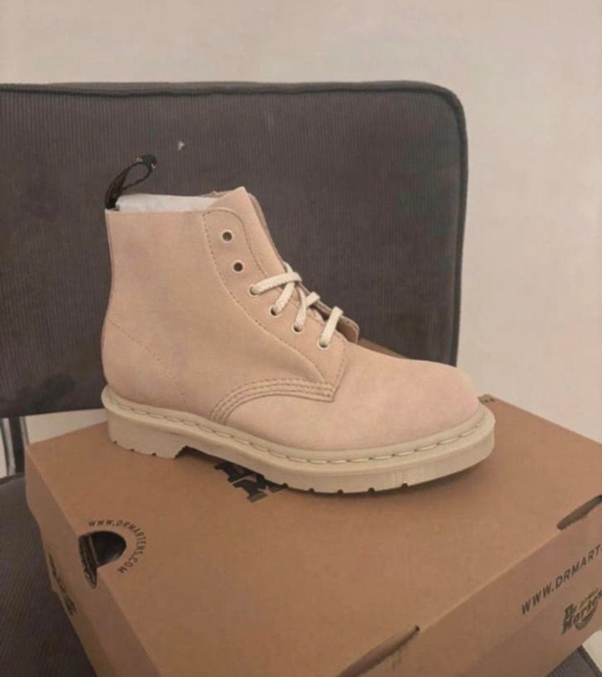 Dr. Martens 101 Mono Suède Laarzen - Maat 37, Verzenden, Nieuw, Overige kleuren